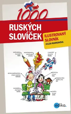 Učebnice a príručky 1000 ruských slovíček - Julija Mamonova