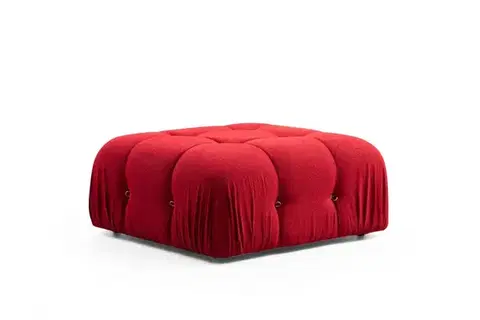 Taburety a podnožky Taburetka Bubble Pouffe - Red