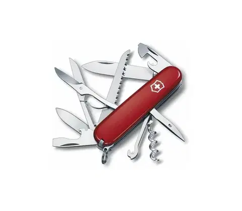 Camping a outdoor Victorinox - Multifunkčný vreckový nôž 9,1 cm/15 funkcií červená 1.3713
