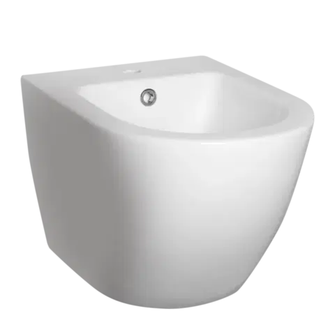 Záchody KERRA - Bidet závesný Delos (biele lesklé) 5907548117281