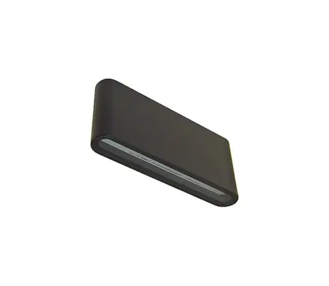 Svietidlá  LED Vonkajšie nástenné svietidlo FLOW LED/6W/230V IP54 4000K antracit SKU013637