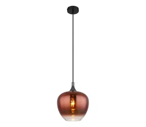 Svietidlá Globo 15548HG - Luster na lanku MAXY 1xE27/60W/230V medená 15548HG