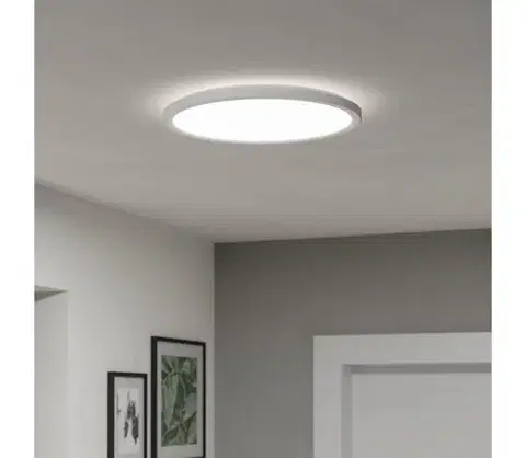 Svietidlá Eglo 901458-LED St. kúpeľ. svietidlo ROVITO-R 18,5W/230V pr.38,9cm IP44 biela +DO 901458