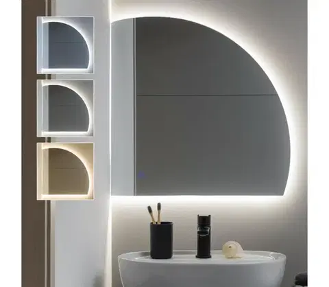Svietidlá BRILAGI - LED kúpeľňové zrkadlo QUARTIERE LED/18W/230V 50x55 IP44 CRI 90 stlmiteľné +CCT FG-CY24-B01-5550