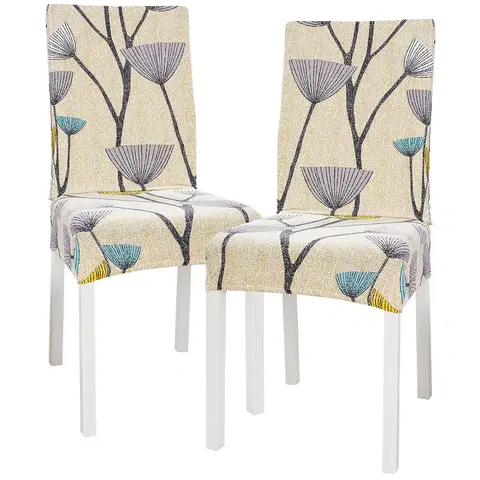 Doplnky do spálne 4Home Napínací poťah na stoličku Nature, 45 - 50 cm, sada 2 ks