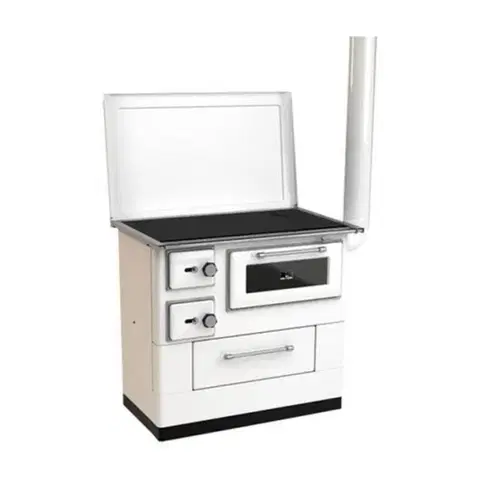 Sporáky Kinekus Sporák ELEGANT 10 / SD10 biely, pravý