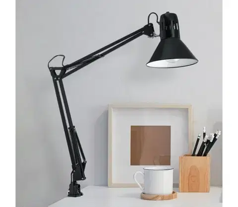 Lampy EGLO 90873 - Stolná lampa FIRMO 1xE27/40W 90873