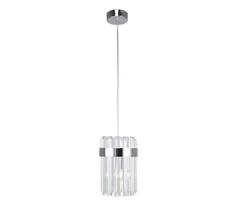 Svietidlá Light Prestige Závesný luster na lanku VETRO 1xE14/10W/230V, lesklý chróm LP-2910/1P CH