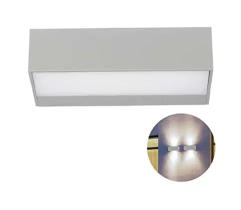 Svietidlá  LED Vonkajšie nástenné svietidlo LED/9W/230V 3000K IP65 218239
