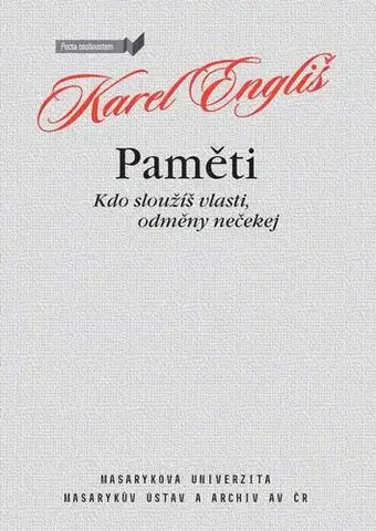 Pre vysoké školy Paměti - Karel Engliš