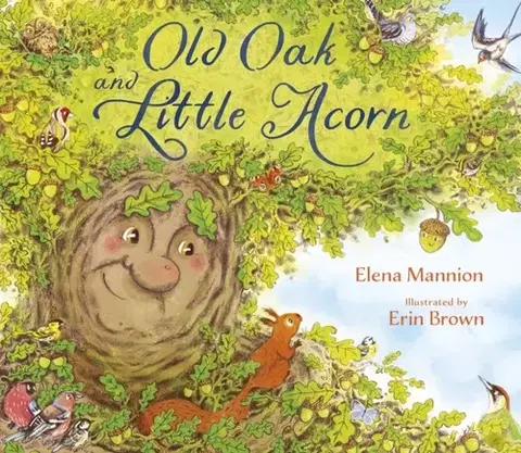 Leporelá, krabičky, puzzle knihy Old Oak and Little Acorn - Elena Mannion