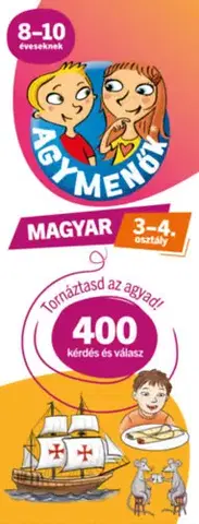Pre deti a mládež - ostatné Agymenők Magyar kártyacsomag 3-4. osztály