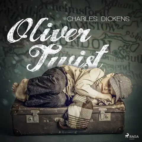 Svetová beletria Saga Egmont Oliver Twist (EN)