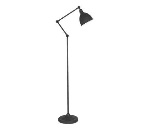 Lampy ByRydens 4100610-4007 - Stojacia lampa BAZAR 1xE27/5W/230V čierna 4100610-4007