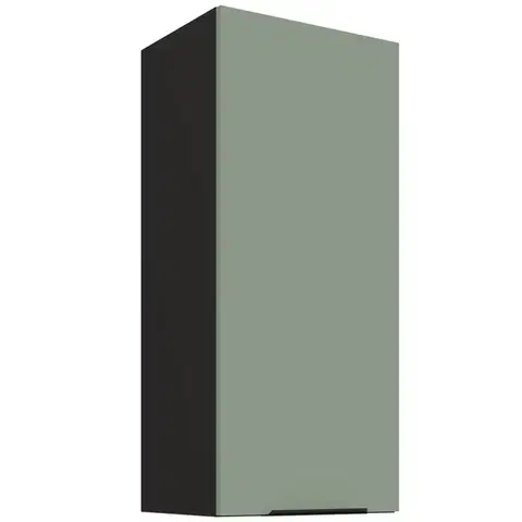 Kuchynské skrinky visiace Kuchynská skrinka Aria-SA/BL anti fingerprint 40G-90 1F
