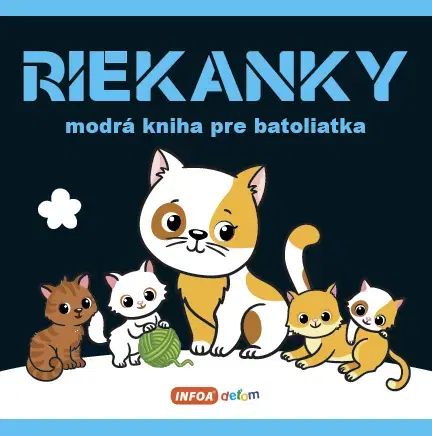 Básničky a hádanky pre deti Riekanky - modrá kniha pre batoliatka (SK vydanie)