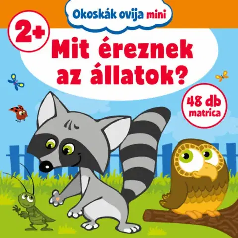 Nalepovačky, vystrihovačky, skladačky Okoskák Ovija mini: Mit éreznek az állatok?