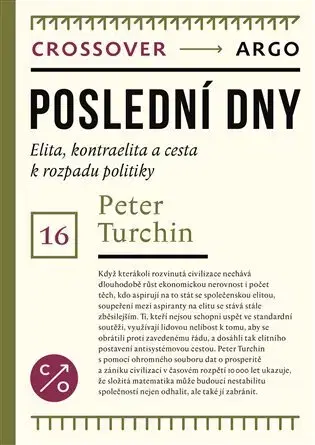 Sociológia, etnológia Poslední dny - Peter Turchin