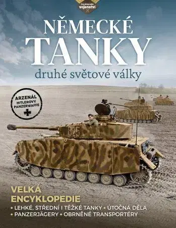 Armáda, zbrane a vojenská technika Německé tanky 2. světové války - David Porter