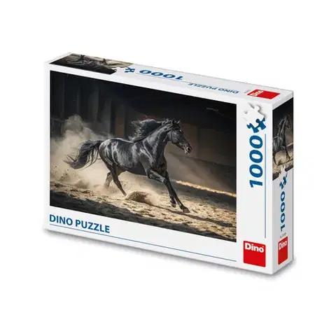 1000 dielikov ČERNÝ KŮŇ 1000 Puzzle