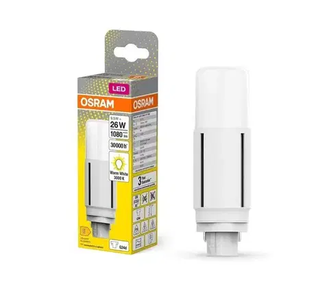 Žiarovky LED Žiarovka G24d/9,5W/230V 3000K - Osram 4058075824577