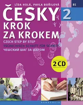Jazykové učebnice, slovníky Česky krok za krokem 2 - Pavla Bořilová,Lída Holá