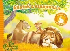 Leporelá, krabičky, puzzle knihy Állatok a szavannán