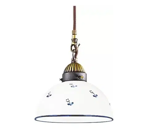 Svietidlá Kolarz 731.30.16 - Luster na lanku NONNA 1xE27/75W/230V pr. 20 cm modrá 731.30.16