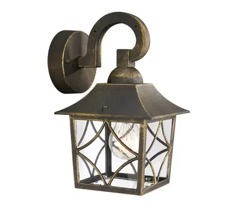 Svietidlá Philips 1747742PN - Vonkajšie nástenné svietidlo CAMBRIDGE 1xE27/60W/230V IP44 1747742PN