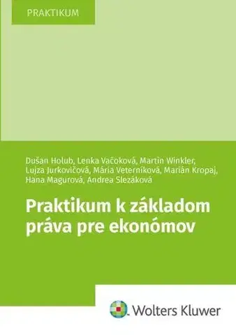 Pre vysoké školy Praktikum k základom práva pre ekonómov - Dušan Holub,Lenka Vačoková,Martin Winkler