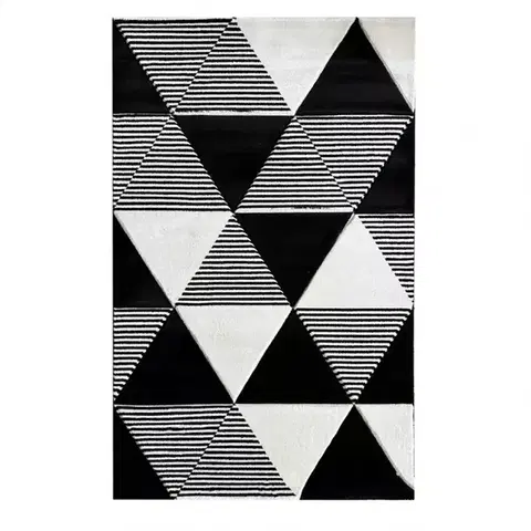 Moderné koberce Koberec Modern 1,6/2,3 E781A čierna
