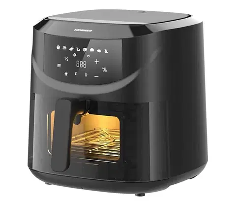 Predlžovacie káble Heinner HAF-B8BK2000 - Teplovzdušná fritéza 7,6 l 2000W/230V čierna HAF-B8BK2000
