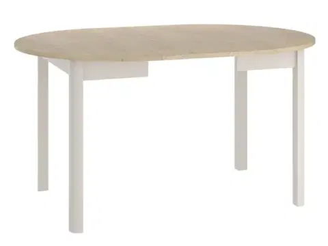 Kuchynské a jedálenské stoly Signal Rozkladací jedálenský stôl DANTE | dub cremona torro / kašmír 102 x 102 cm