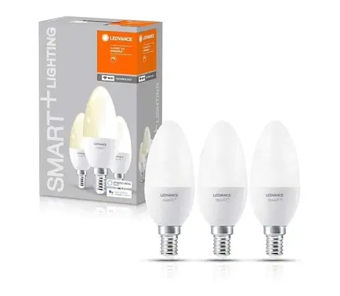 LED osvetlenie SADA 3x LED Stmievateľná žiarovka SMART+ E14/5W/230V 2700K - Ledvance 4058075485891