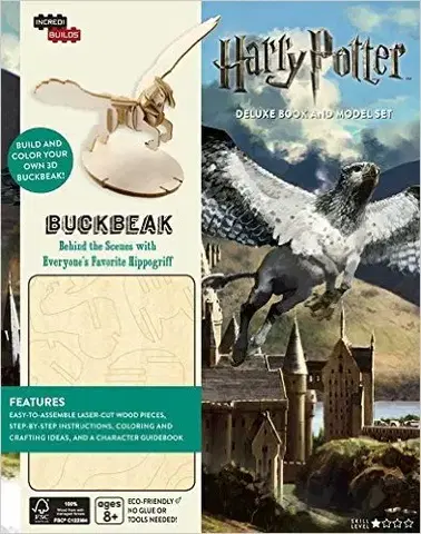 Cudzojazyčná literatúra Incredibuilds: Harry Potter: Buckbeak Deluxe Book And Model Set - Jody Revenson