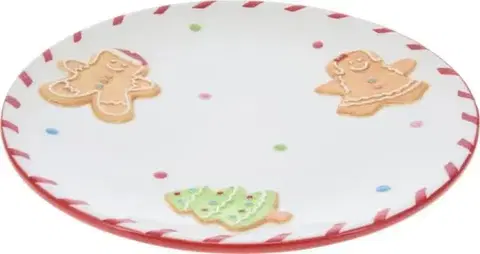 Taniere Kinekus Tanier plytký vianočný 24 cm dolomit