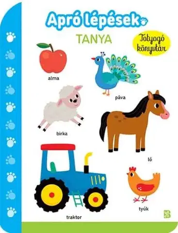Leporelá, krabičky, puzzle knihy Apró lépések - Tanya