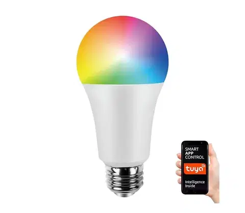 LED osvetlenie  LED RGB Stmievateľná žiarovka A60 E27/8W/230V 2700-6500K Wi-Fi Tuya EKSM6659