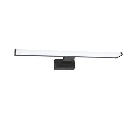 Kúpeľňové zrkadlá  LED Kúpeľňové osvetlenie zrkadla MIRORE LED/8W/230V 40 cm IP44 čierna ML2025