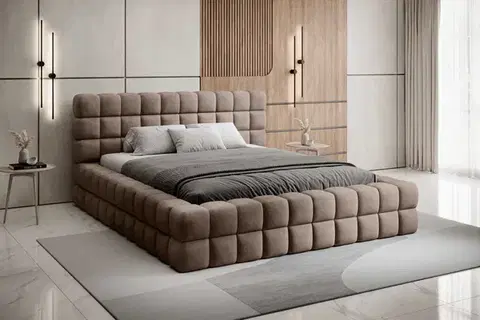 Postele ArtElta Manželská posteľ DIZZLE s výklopným roštom | 180 x 200 cm Farba DIZZLE: Amore 20