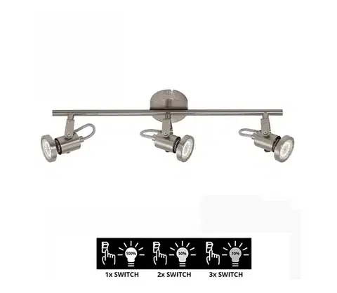 Svietidlá Briloner 2712-032 - LED Stmievateľné bodové svietidlo SEMPLICE 3xGU10/5W/230V 2712-032
