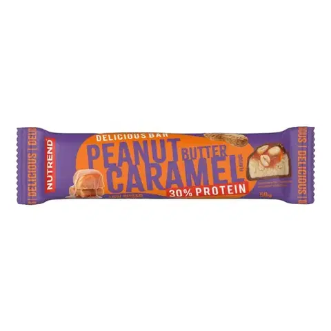 Proteíny Nutrend Delicious Bar 50g arašidové maslo+karamel
