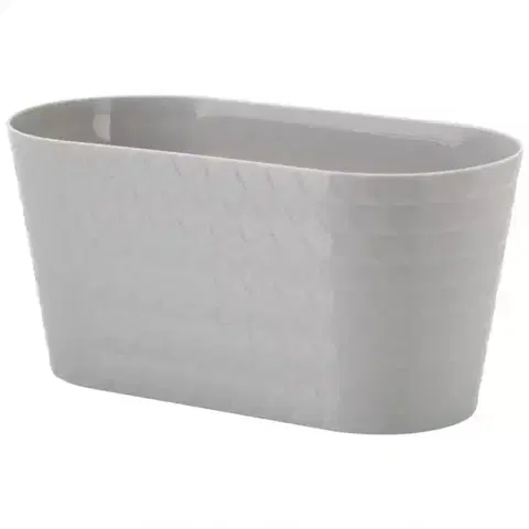Záhrada Kvetináč Sahara Diament Petit 23 cm platina