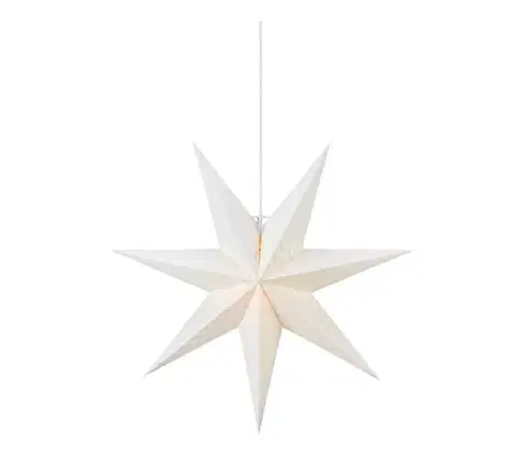 Vianočné dekorácie Markslöjd 705804 - Vianočná dekorácia ADMIRA 1xE14/25W/230V pr. 60 cm biela 705804