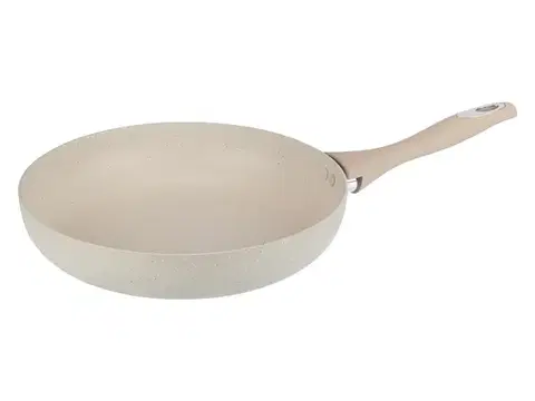 Panvice NABBI Granita granitová panvica s nepriľnavým povrchom 28 cm béžová