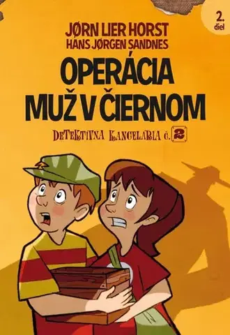 Dobrodružstvo, napätie, western Detektívna kancelária č.2, 2: Operácia Muž v čiernom, 2 vydanie - Jorn Lier Horst,Hans Jorgen,Zuzana Demjánová