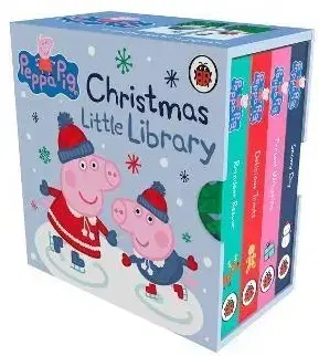 Leporelá, krabičky, puzzle knihy Peppa Pig: Christmas Little Library