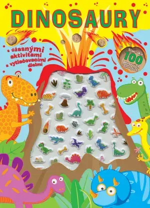 Nalepovačky, vystrihovačky, skladačky Dinosaury - Úžasné aktivity