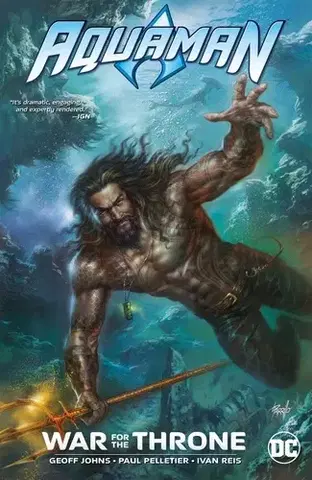 Komiksy Aquaman. Válka o trůn - Geoff Johns