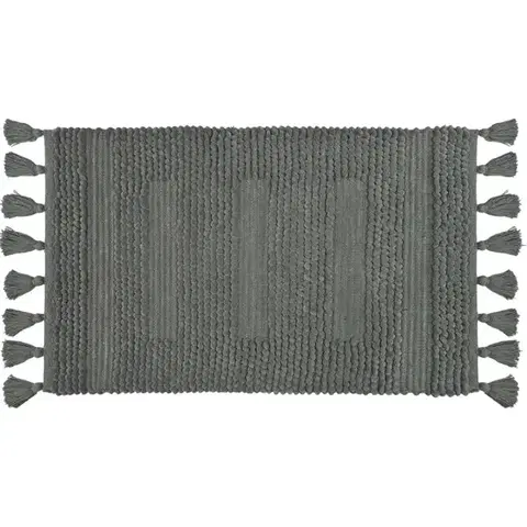 Koberčeky a rohože do kúpeľne Kúpeľňový koberček 60x100cm tmavošedá